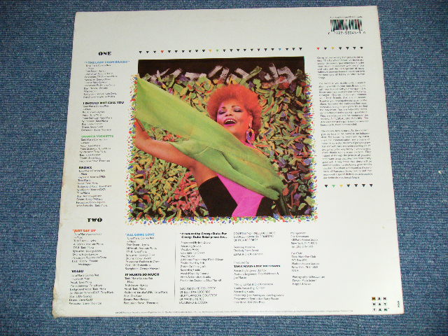 画像: TANIA MARIA - THE LADY FROM BRAZIL   ( Ex-/MINT- :WTDMG  ) / 1986 US AMERICA ORIGINAL Used LP