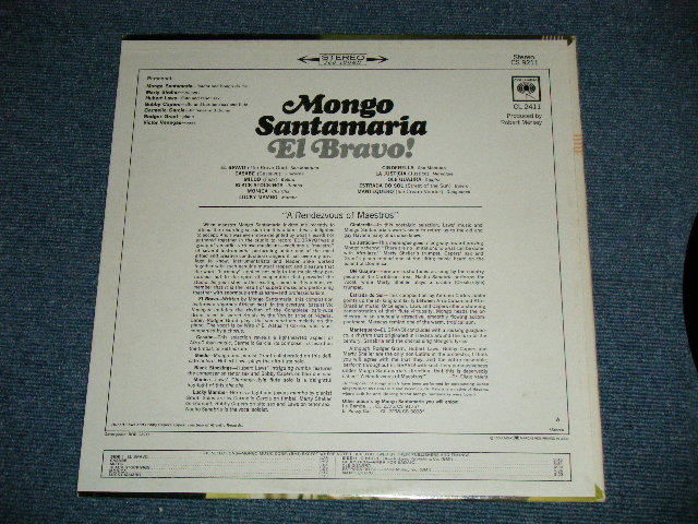 画像: MONGO SANTAMARIA - EL BRAVO! ( Ex++/Ex+++ ) / 1965 US America Original '360 Sound Label' STEREO Used  LP