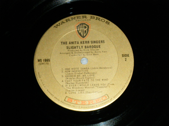 画像: The ANITA KERR SINGERS - SLIGHTLY BAROQUE ( Ex++/Ex+++ : STEAROFC,) / 1966 US AMERICA ORIGINAL STEREO  Used LP