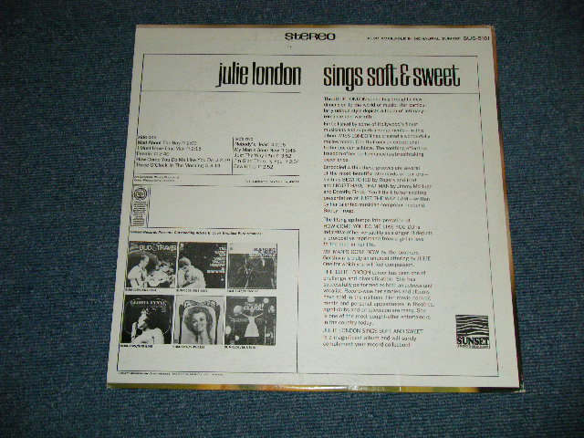 画像: JULIE LONDON - SINGS SOFT & SWEET (Ex++/MINT- : Label:Ex ) / 1968? US AMERICA ORIGINAL STEREO Used  LP 