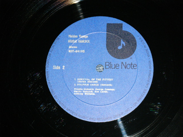 画像: HERBIE HANCOCK  - MAIDEN VOYAGE  ( Ex++/MINT-)  / 1973-76 Version  US AMERICA REISSUE  Used LP 