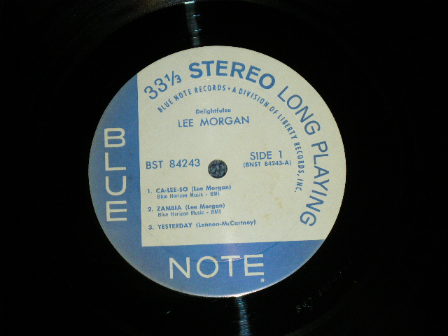 画像: LEE MORGAN - DELIGHTFULEE MORGAN   ( Ex++/MINT-)  / 1968  US AMERICA ORIGINAL "A DIVISION of LIBERTY RECORDS Label" Used LP