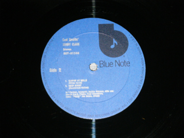画像: SONNY CLARK - COOL STRUTTIN'  (Dark Blue with STLYZED BLACK 'b' in Label ) ( Ex+++/MINT-)   / 1973-76 Version US AMERICA REISSUE STEREO Used LP 