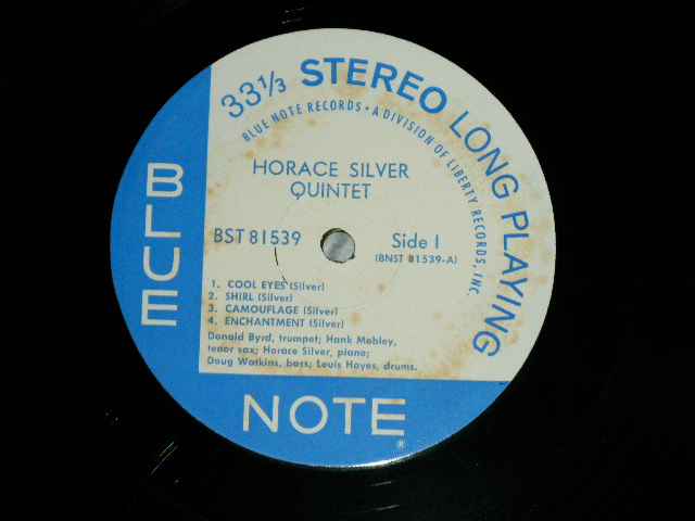 画像: HORACE SILVER Quintet - 6 PIECES OF SILVER  ( MINT-/MINT- ) / 1967 US AMERICA ORIGINAL "A DIVISION of LIBERTY RECORDS Label" Used LP 