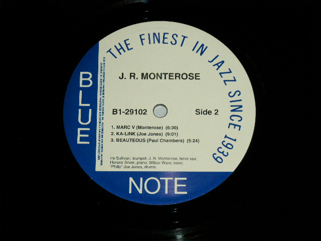 画像: J. R. MONTEROSE -  J. R. MONTEROSE ( MINT-/MINT-) / 1994 US REISSUE Limited 180 gram Heavy Weight Used LP 