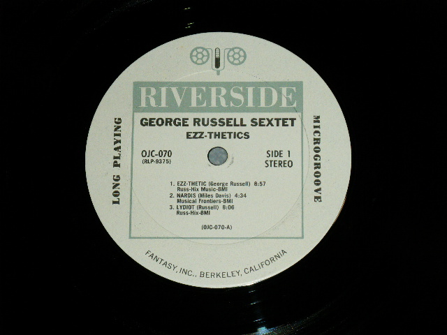 画像: GEORGE RUSSELL Sextet - EZZ-THERICS  ( Ex+++/MINT- ) / 1983 US  AMERICA Reissue Used LP