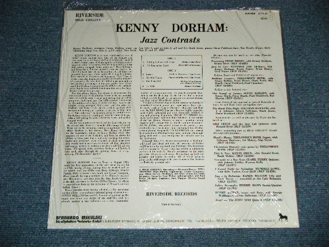 画像: KENNY DORHAM - JAZZ CONTRASTS   ( SEALED）　/ 1982 GERMAN GERMANY  Reissue " BRAND NEW SEALED" LP 