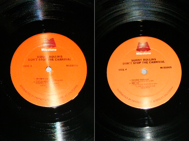 画像: SONNY ROLLINS  - DON'T STOP THE CARNIVAL  ( Ex+++/MINT- ）　/ 1978 US AMERICA ORIGINAL Used 2-LP's 