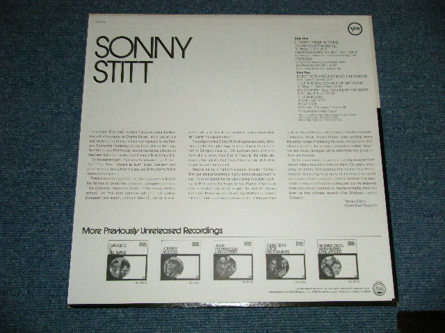 画像: SONNY STITT - PREVIOUSLY UNREALED RECORDINGS (Ex+++/MINT-)  / 1974 US AMERICA   ORIGINAL Used LP 