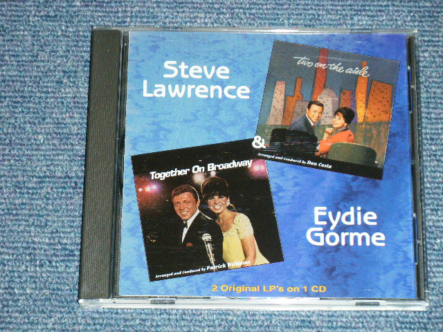 画像1: STEVE LAWRENCE &  EYDIE GORME -  TWO ON THE AISLE + TOGETHER ON BROADWAY( 2 in 1 ) ( NEW ) / 2001  US AMERICA   "BRAND NEW"  CD