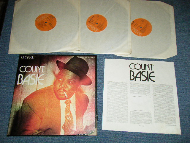 画像1: COUNT BASIE - BLACK & WHITE Series ( Ex/MINT-) / 1970's FRANCE  ORIGINAL  Used 3-LP's Box Set 