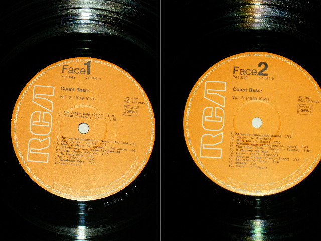 画像: COUNT BASIE - BLACK & WHITE Series ( Ex/MINT-) / 1970's FRANCE  ORIGINAL  Used 3-LP's Box Set 