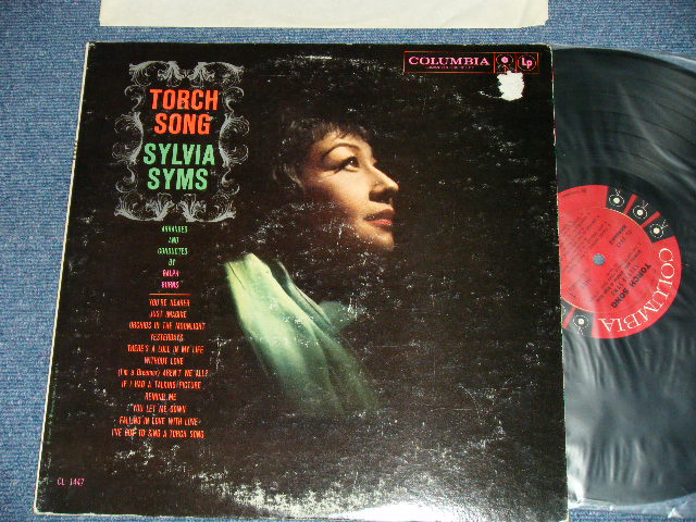 画像1: SYLVIA SYMS  -  TORCH SONG  ( VG++/MINT-)  / 1960 US AMERICA ORIGINAL "6 EYES Label" MONO  Used  LP