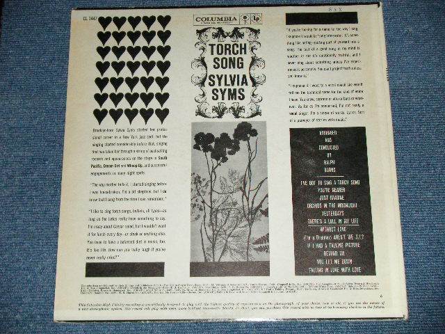 画像: SYLVIA SYMS  -  TORCH SONG  ( VG++/MINT-)  / 1960 US AMERICA ORIGINAL "6 EYES Label" MONO  Used  LP