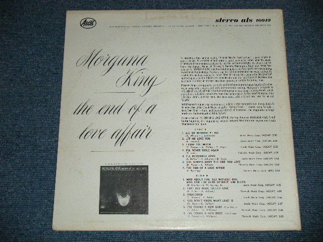 画像: MORGANA KING - THE END OF LOVE AFFAIR : REISSUE of U-A 30020 "LET ME LOVE YOU" ( Ex++/Ex+++ )  / 1965 US AMERICA  REISSUE of STEREO Used LP