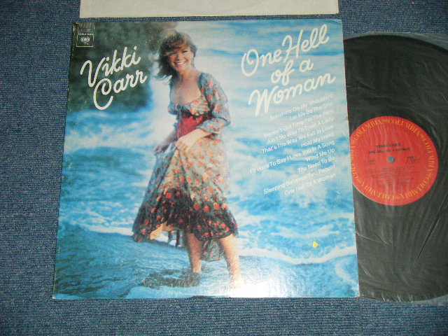 画像1: VIKKI CARR - ONE HELL OF A WOMAN ( Ex,VG+++/ Ex Looks:VG+++ )  /1974 US AMERICA ORIGINAL Used LP 