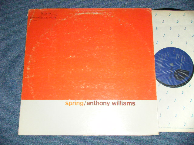 画像1: ANTHONY WILLIAMS (TONY WILLIAMS)  - SPRING   (Dark Blue with STLYZED BLACK 'b' in Label ) ( VG++/Ex++)   / 1973-76 Version US AMERICA REISSUE STEREO Used LP 