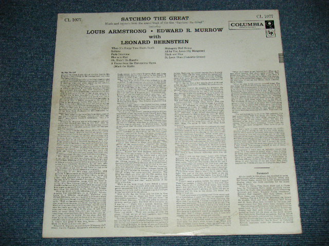 画像: LOUIS ARMSTRONG - SATCHMO THE GREAT ( Ex++MINT- )  / 1957 US AMERICA  ORIGINAL " 6 EYES with RED  LABEL" MONO Used LP  