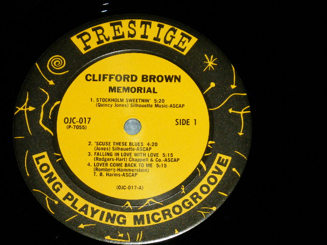 画像: CLIFFORD BROWN - MEMORIAL   ( Ex++/MINT- : EDSP)  / 1982 US AMERICA REISSUE Used  LP 