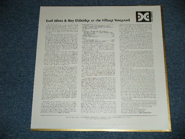 画像: EARL HINES & ROY ELDRIDGE - AT THE VILLAGE VANGUARD  ( Ex+++/MINT- )  / 1975 US AMERICA ORIGINAL Used LP