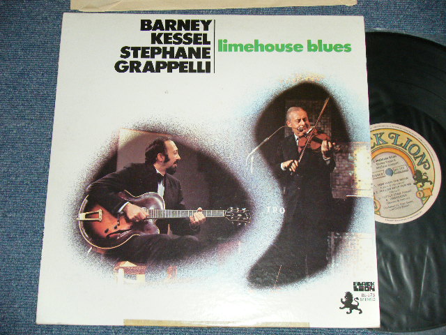 画像1: BARNEY KESSEL + STEPHANE GRAPPELLI - LIMEHOUSE BLUES ( Ex++MINT-  ) / 1972 US AMERICA ORIGINAL Used LP 