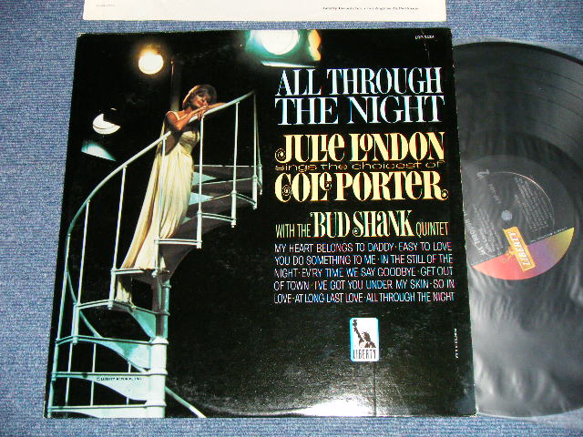 画像1: JULIE LONDON - ALL THROUGH THE NIGHT( Ex+++, Ex++/MINT- Looks:Ex++ ) / 1965 US AMERICA ORIGINAL "1st PRESS LOGO on LEFT SIDE Label"  MONO  Used LP 