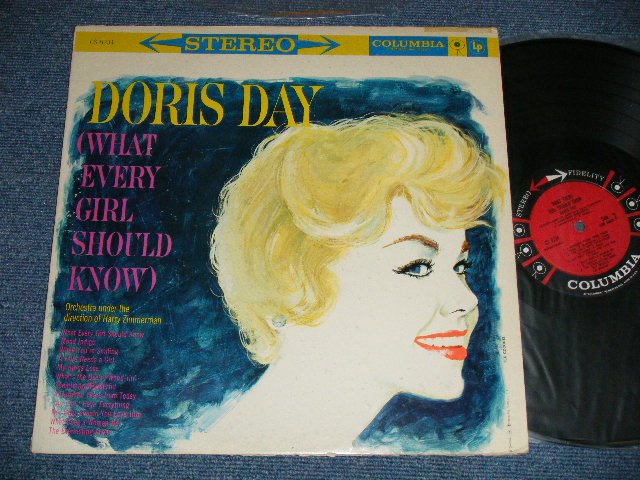 画像1: DORIS DAY -   WHAT EVERY GIRL SHOULD KNOW  ( Ex+/Ex, Ex+++ : EDSP) / 1960 US ORIGINAL "1st PRESS 6 EYES Label" STEREO  Used LP