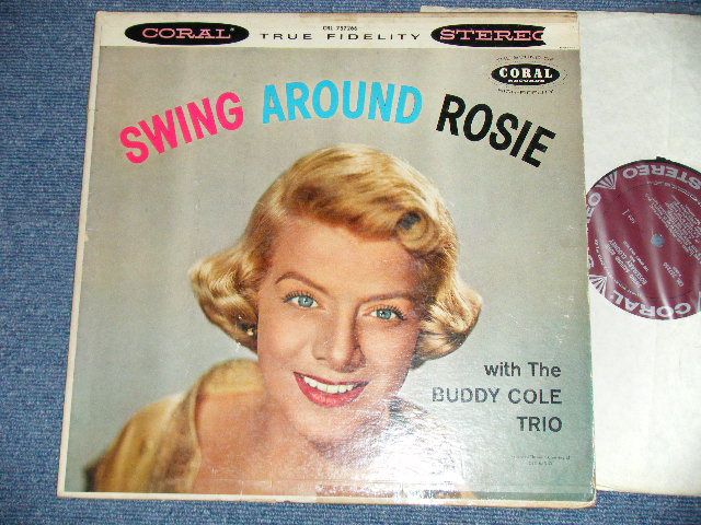 画像1: ROSEMARY CLOONEY - SWING AROUND ROSIE ( VG+++/Ex :TEAR OFC, Tape seam) / 1959  US AMERICA  ORIGINAL "MAROON Label" STEREO Used LP 