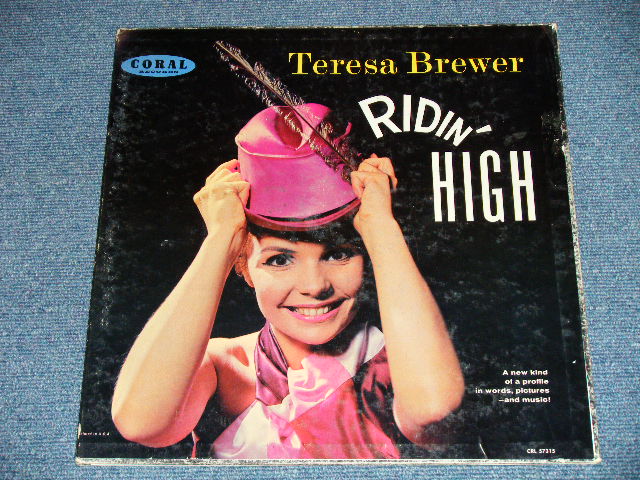 画像1: TERESA BREWER - RIDIN' HIGH / 1960 US AMERICA ORIGINAL "MAROON Label" MONO Used LP
