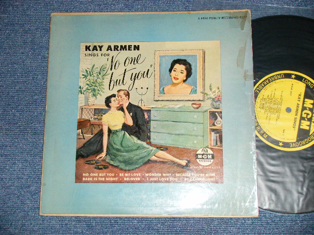 画像1: KAY ARMEN - SINGS FOR NO ONE BUT YOU (Ex++, VG+++/Ex WOBC )  / 1955 US AMERICA ORIGINAL MONO Used  10" LP 