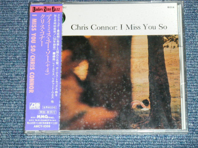 画像1: CHRIS CONNOR - I MISS YOU SO +4 (SEALED)  / 1991 JAPAN Original "PROMO" "BRAND NEW SEALED"  CD