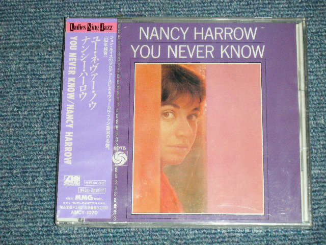 画像1: NANCY HARROW - YOU NEVER KNOW  (SEALED : Crack Case)  / 1991 JAPAN Original "PROMO" "BRAND NEW SEALED"  CDA 