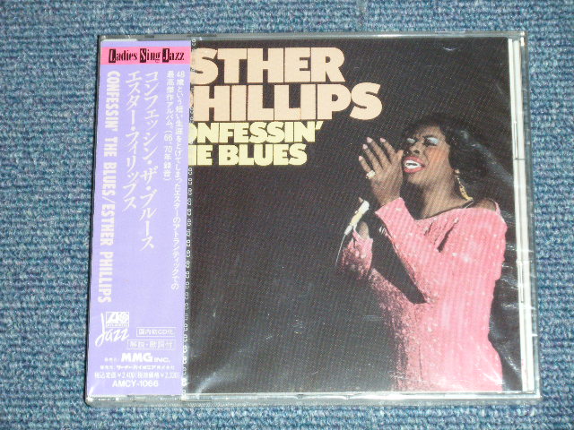 画像1: ESTHER PHILLIPD - CONFESSIN' THE BLUES   (SEALED)  / 1991 JAPAN Original "PROMO" "BRAND NEW SEALED"  CD
