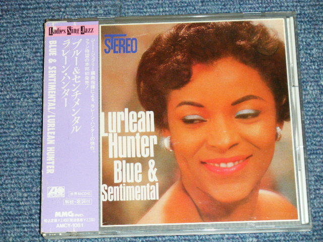 画像1: LURLEAN HUNTER - BLUE & SENTIMENTAL (MINT/MINT)  / 1991 JAPAN Original "PROMO" Used CD with OBI 