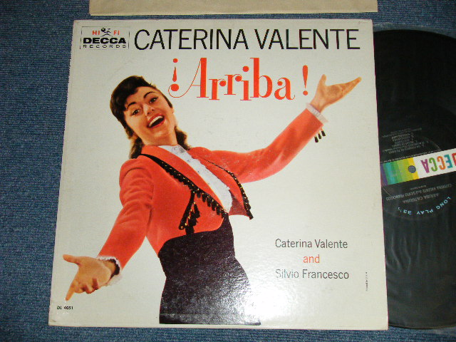 画像1: CATERINA VALENTE - ARRIBA (Ex+/Ex+++) / 1959 US AMERICA ORIGINAL MONO Used LP