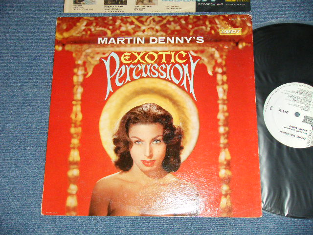 画像1: MARTIN DENNY -  EXOTIC PERCUSSION (Ex++/Ex++)   / 1961 US AMERICA ORIGINAL "WHITE LABEL PROMO"  MONO Used   LP  