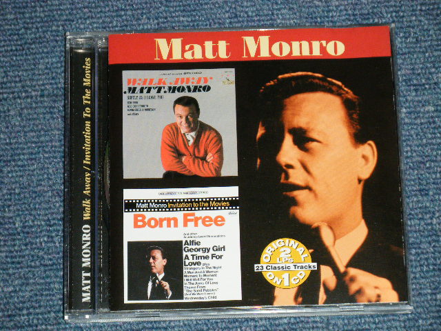 画像1: MATT MONRO - WALK AWAY + INVITATION TO THE MOVIES (Ex++/MIN) / 2000 US AMERICA  ORIGINALUsed CD