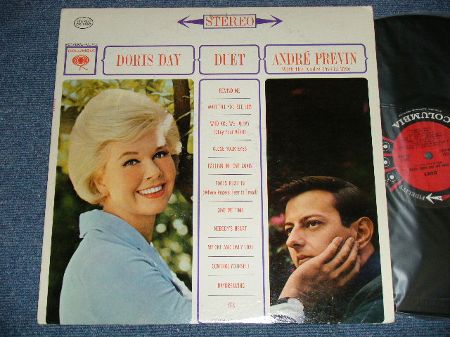 画像1: DORIS DAY  & ANDRE PREVIN - DUET ( Ex++/Ex+ Looks:Ex+ ) / 1957 US ORIGINAL 1st Press "6 EYES Label" Used LP