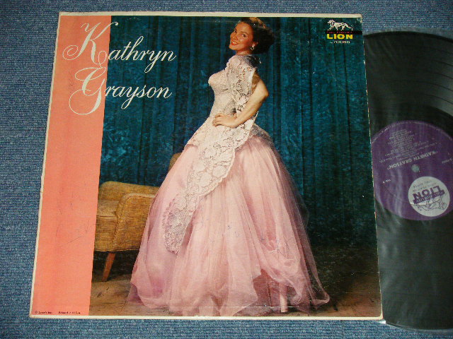 画像1: KATHRYN GRAYSON - KATHRYN GRAYSON  (Ex/VG+++ EDSP) / 1959 US AMERICA ORIGINAL MONO Used LP