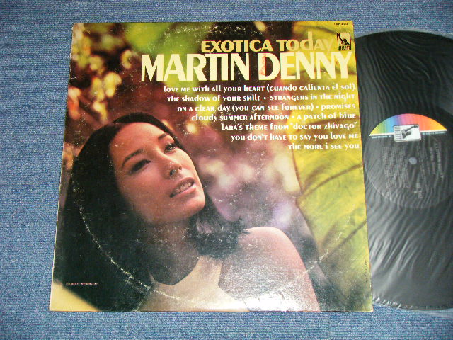 画像1: MARTIN DENNY - EXOTICA TODAY  (Ex/Ex+ Looks:Ex+++ WOFC,WOBC) / 1966 US AMERICA  "2nd Press Label" MONO Used LP  