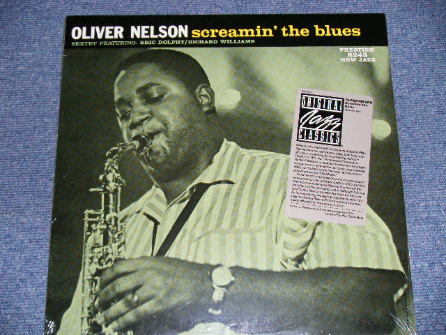 画像1: OLIVER NELSON  - SCREAMIN' THE BLUES (SEALED) / US AMERICA REISSUE "BRAND NEW SEALED" LP