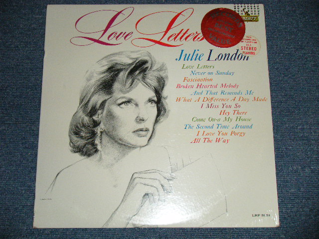 画像1: JULIE LONDON - LOVE LETTERS ( SEALED) /1962 US AMERICA ORIGINAL? MONO "BRAND NEW SEALED"  LP