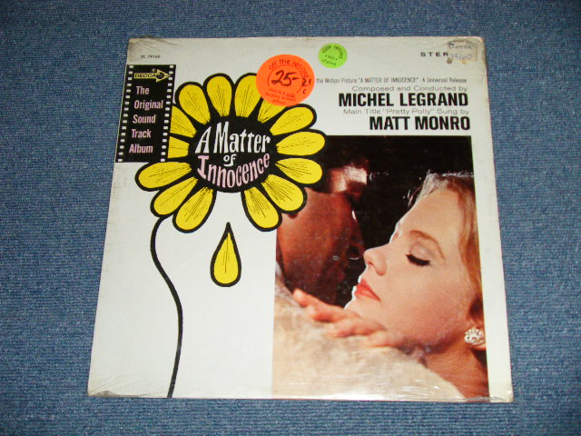 画像1: ost  A MATTER OF INNOCENCE (MICHEL LEGRAND, MATT MONRO) (SEALED BB)   / 1965 US AMERICA ORIGINAL STEREO "Brand New SEALED" LP Found Dead Stock 
