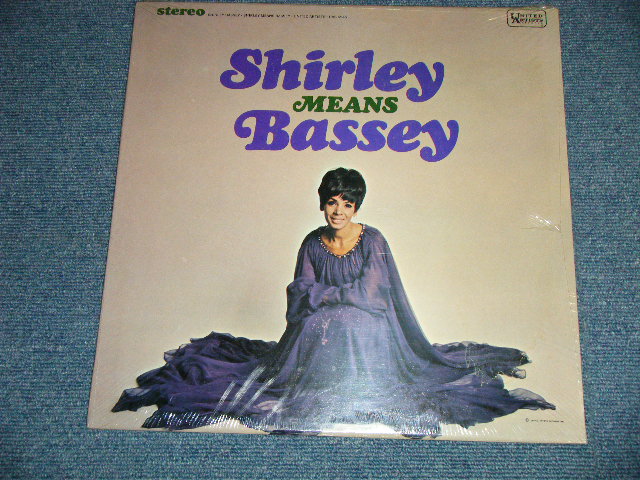 画像1: SHIRLEY BASSEY -  SHIRLEY MEANS BASSEY  ( SEALED )  / 1966 US AMERICA ORIGINAL STEREO "BARND NEW SEALED"  LP 