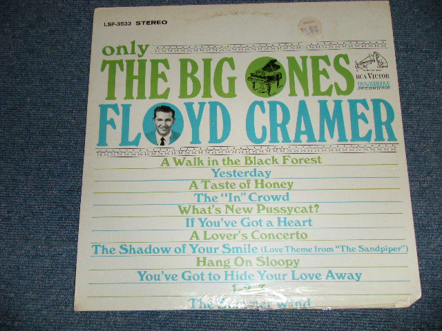 画像1: FLOYD CRAMER - ONLY THE BIG ONES (SEALED Cut Out )  / 1966 US AMERICA ORIGINAL STEREO "BRAND NEW SEALED"  LP