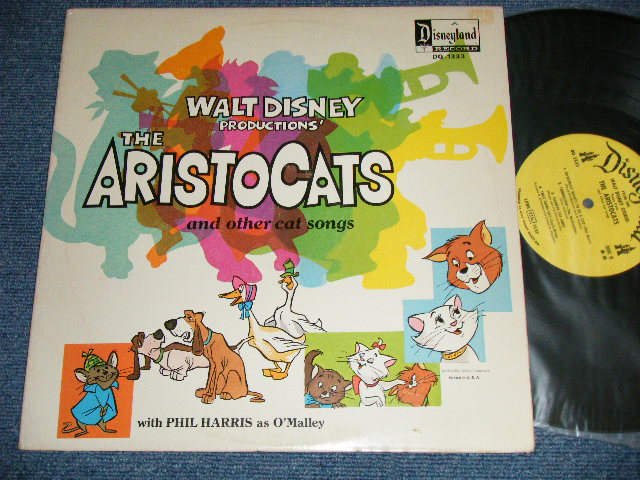 画像1: WALT DISNEY Productions  - THE ARISTOCATS (Ex++/MINT-)  / 1970 US AMERICA ORIGINAL Used LP 