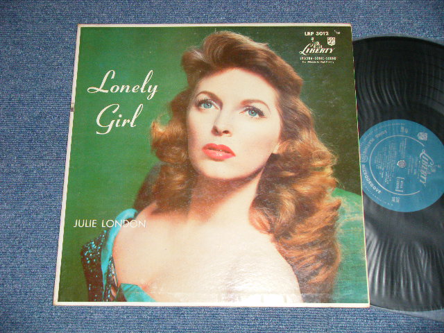 画像1: JULIE LONDON - LONELY GIRL (Ex/VG++ TapeSeam) / 1956 US AMERICA ORIGINAL "TURQUOISE GREEN Label" MONO Used  LP 