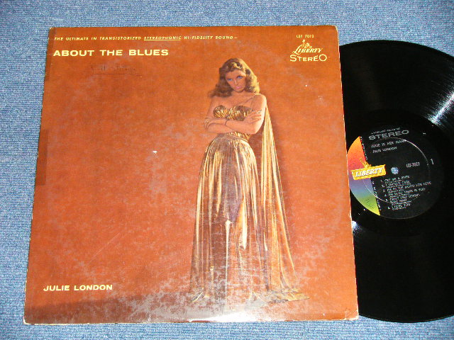 画像1: JULIE LONDON -  ABOUT THE BLUES ( Ex/Ex+++) / 1960  US AMERICA ORIGINAL 2nd Press Color LIBERTY Label STEREO Used LP 