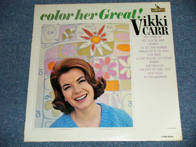 画像1: VIKKI CARR -  COLOR HER GREAT! (SEALED) / 1963 US AMERICA ORIGINAL MONO  "BRAND NEW SEALED"  LP 