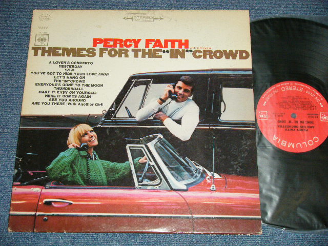 画像1: PERCY FAITH -  THEMES FOR THE "IN" CROWD ( Ex+/Ex+++, B-4,5,6:EＸ)   / 19662 US AMERICA ORIGINAL "WHITE  360 SOUND Label" Stereo Used LP  